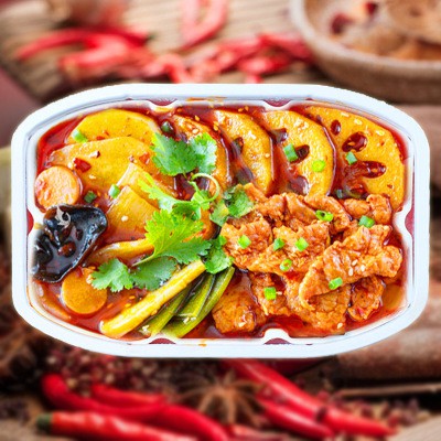 Lẩu Tự Sôi - Miến dẹt tự sôi - tê cay - Có Sẵn 9 vị