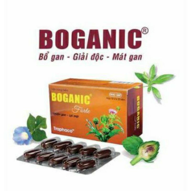 Bổ gan Boganic Traphaco