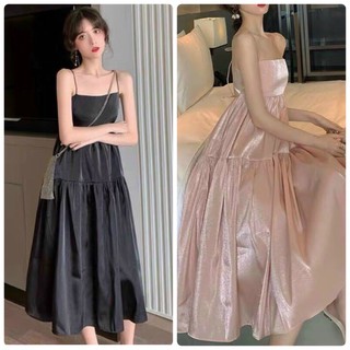 Đầm xoè nơ lưng