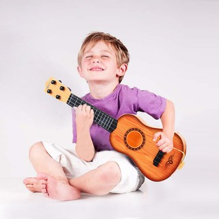 Đàn Guitar Đồ Chơi Bằng Nhựa Refaxi Thú Vị Cho Trẻ Em