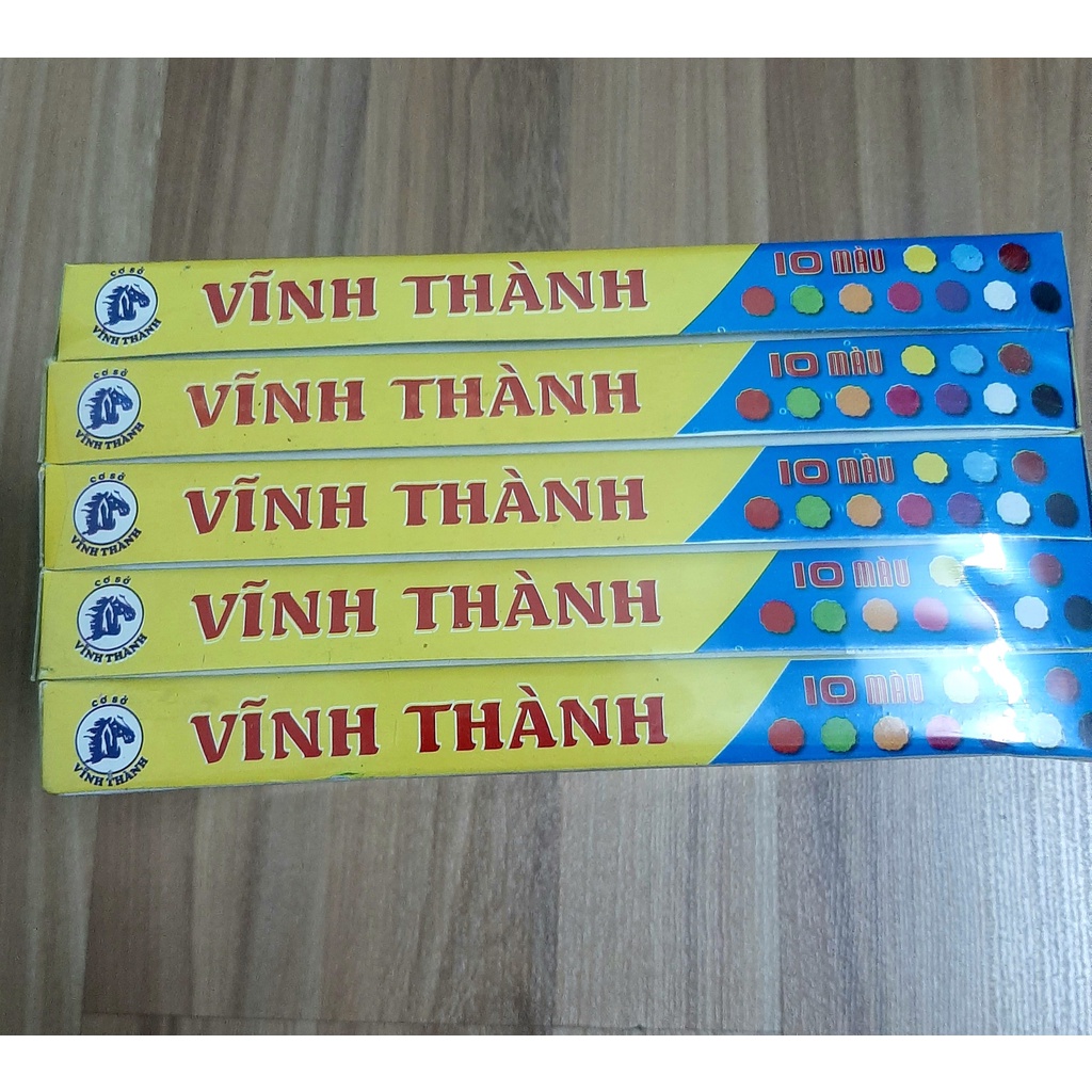 LỐC 5 HỘP ĐẤT NẶN THỦ CÔNG 10 MÀU VT