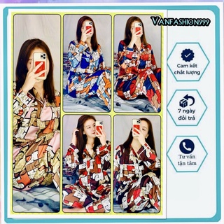 Đồ bộ bijama lập thể lụa satin latin mẫu đẹp y hình chuẩn size 40:60kí