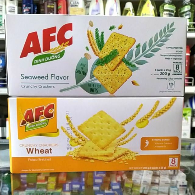 Bánh qui mặn AFC 200gr