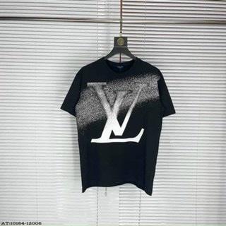 Áo thun nam dập vân nổi cổ tròn tay ngắn thêu logo vải cotton dày đẹp,thoáng mát,sang trọng-AHFASHION