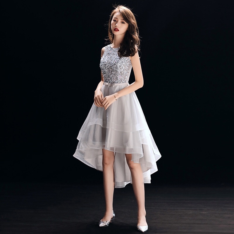 HOT Đầm đuôi tôm đính kim sa sang chảnh