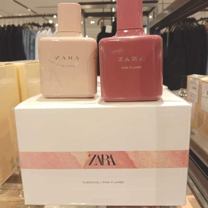 Set 2 chai nước hoa Zara TUBEROSE và PINK FLAMBE 200ml | BigBuy360 - bigbuy360.vn