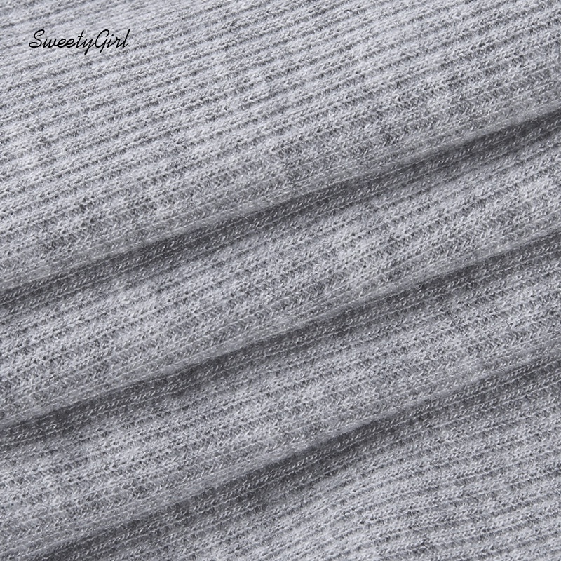 Áo Croptop Tay Dài Cổ Đứng Màu Trơn Có Khóa Kéo Dành Cho Nữ