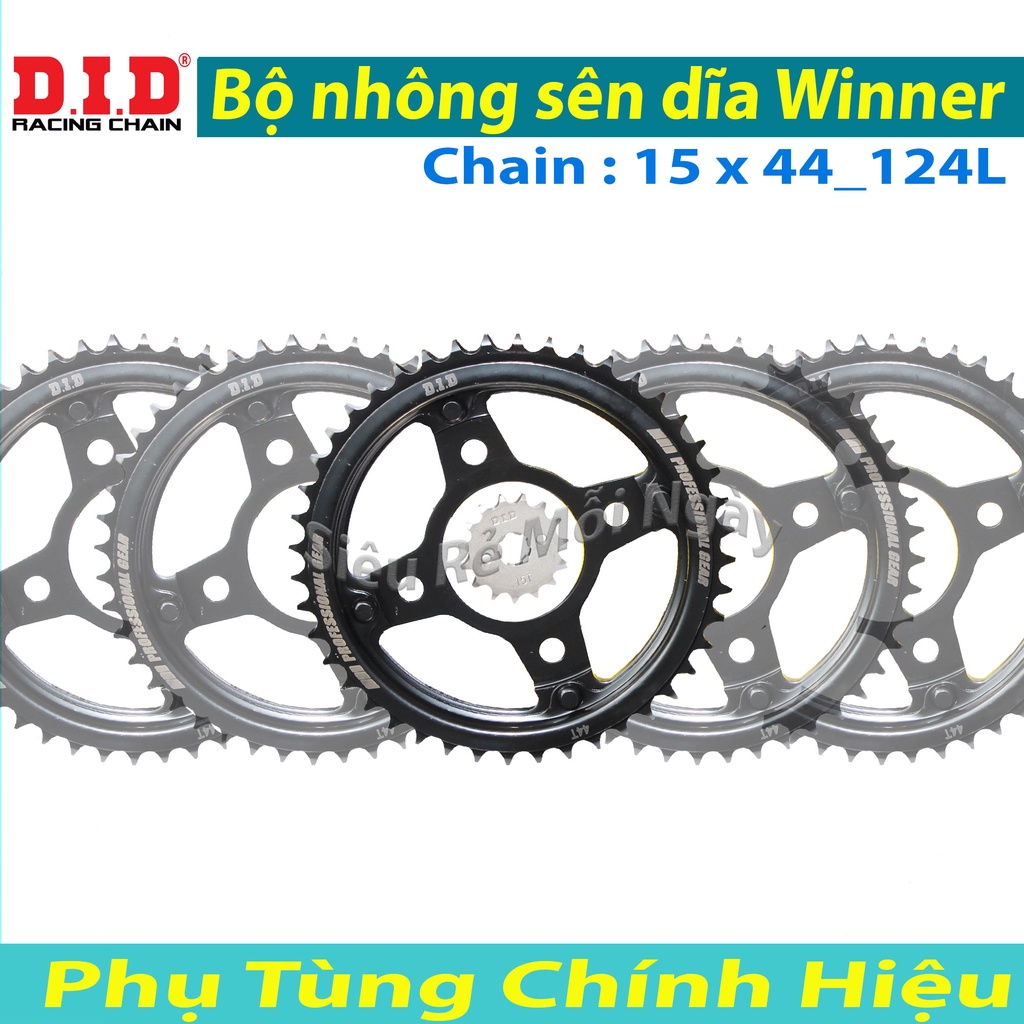 Bộ Nhông Sên Đĩa Winner 150, Winner X Phốt Cao Su Vàng TFX Cải Tiến Mới Của Huyền Thoại TFX Khóa Cài