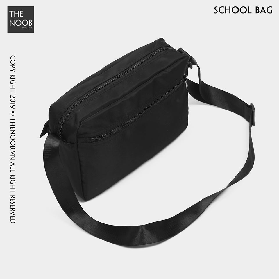 Cặp Đeo Chéo Màu Đen - 2020TC02 | BigBuy360 - bigbuy360.vn