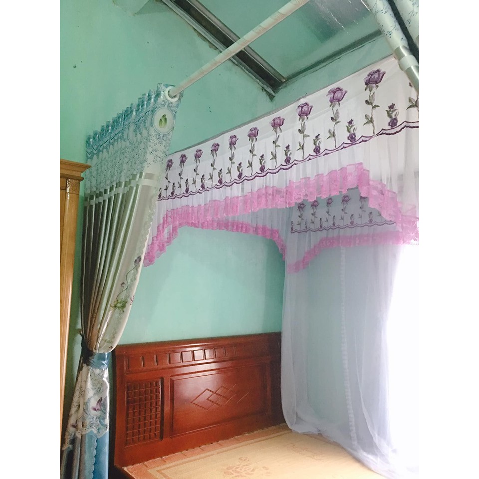 TRỌN BỘ - Màn khung inox cao cấp 2mx2m2, màn khung ren lanh