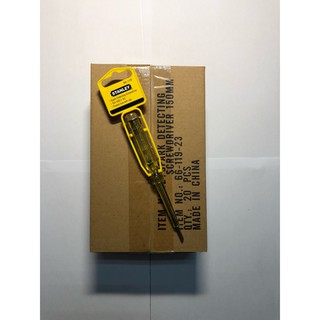 [Chính Hãng] Bút thử điện 150mm (100-500V) Stanley 66-119