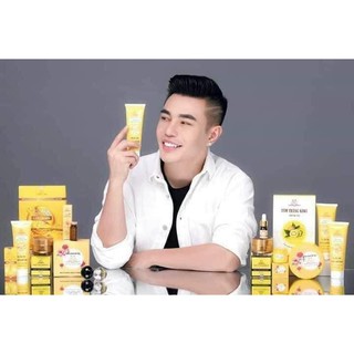 Sữa rửa mặt Collagen X3 nghệ và mật ong- mỹ phẩm Đông Anh( chính hãng 100%)