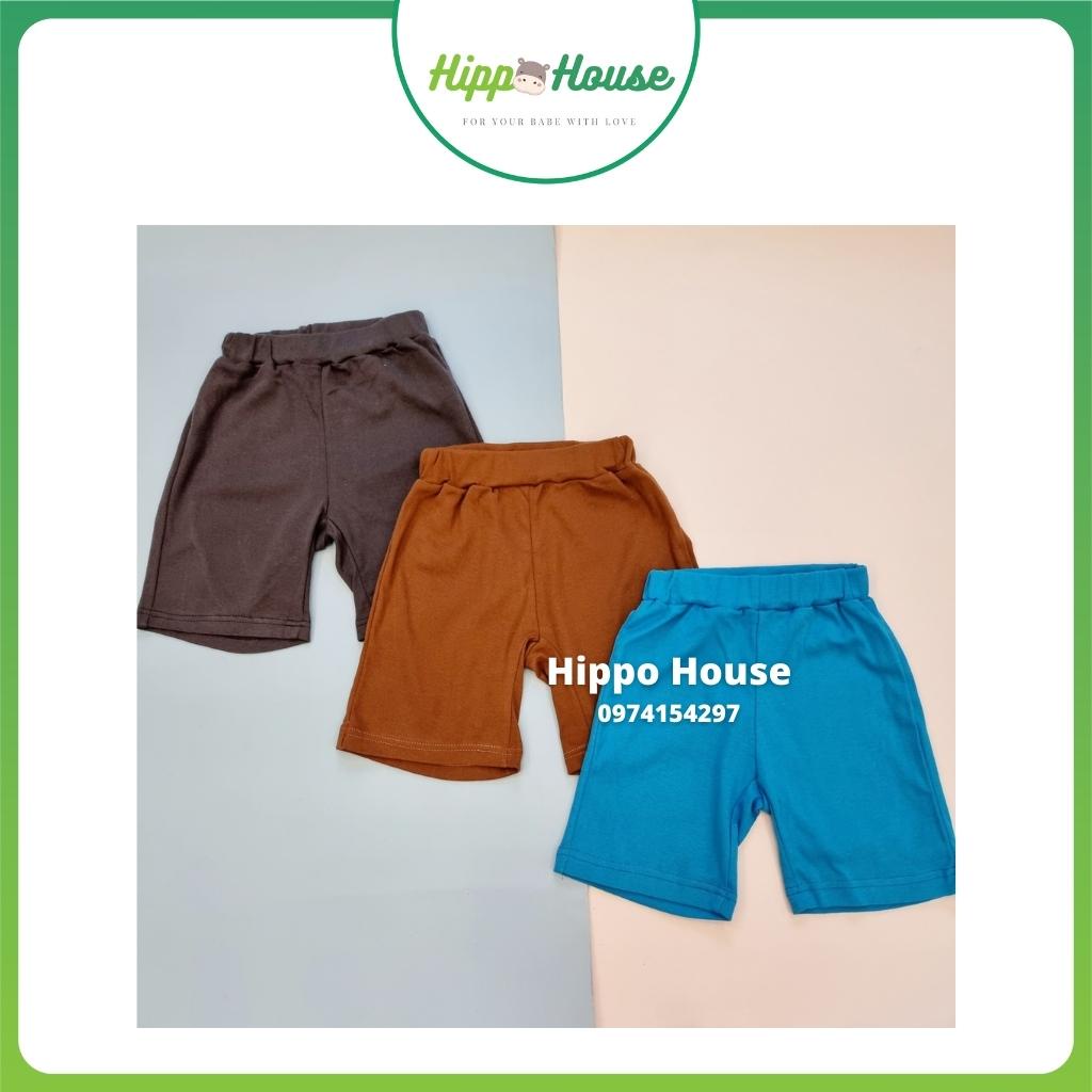 Quần Đùi Quần Lẻ Cotton Vải Dư Hàn Nhiều Màu Hippo House size 15 kg đến 35kg
