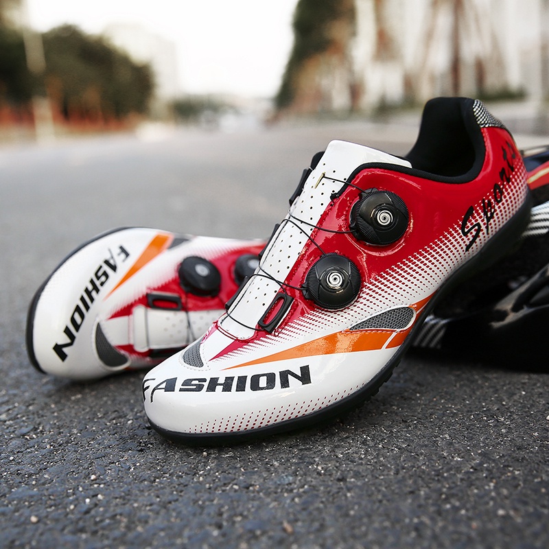 【CEYMME】Giày đạp xe đạp chuyên nghiệp thoáng khí không khóa Giày đạp Xe Nam Chất Lượng Cao Nghiệp Chống Trượt Cho Thiết Kế Thoáng Giày Xe đạp Thể Thao