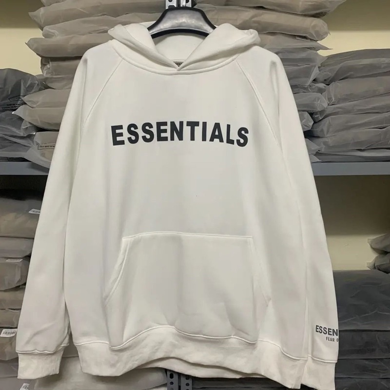 Áo nỉ hoodie Essentials In KhanhNhuStore , áo nỉ bông unisex nam nữ.