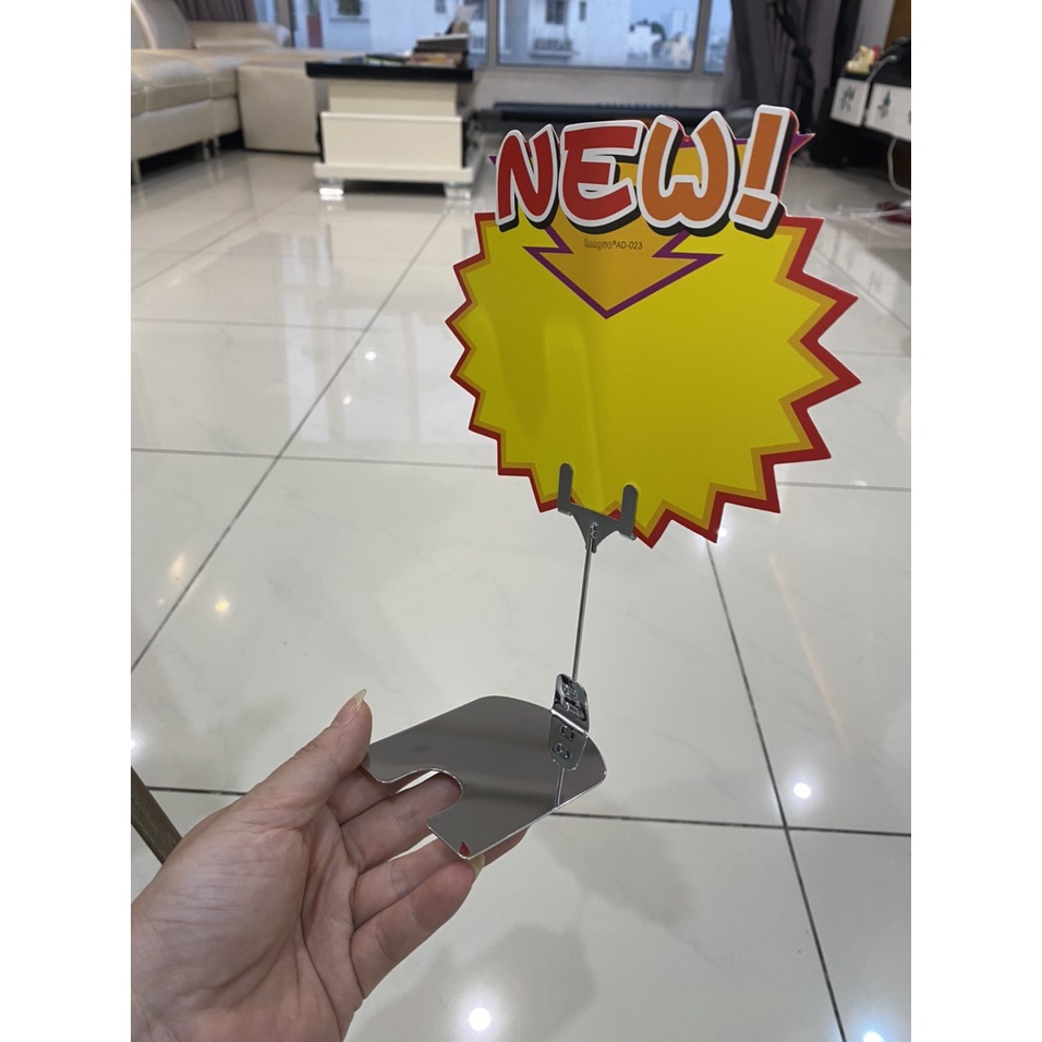 Giấy tự ghi, bảng sale giảm giá in sẵn dùng để ghi giá sản phẩm, ghi CTKM, giấy in màu sắc sặc sỡ, rõ nét, bán theo túi.