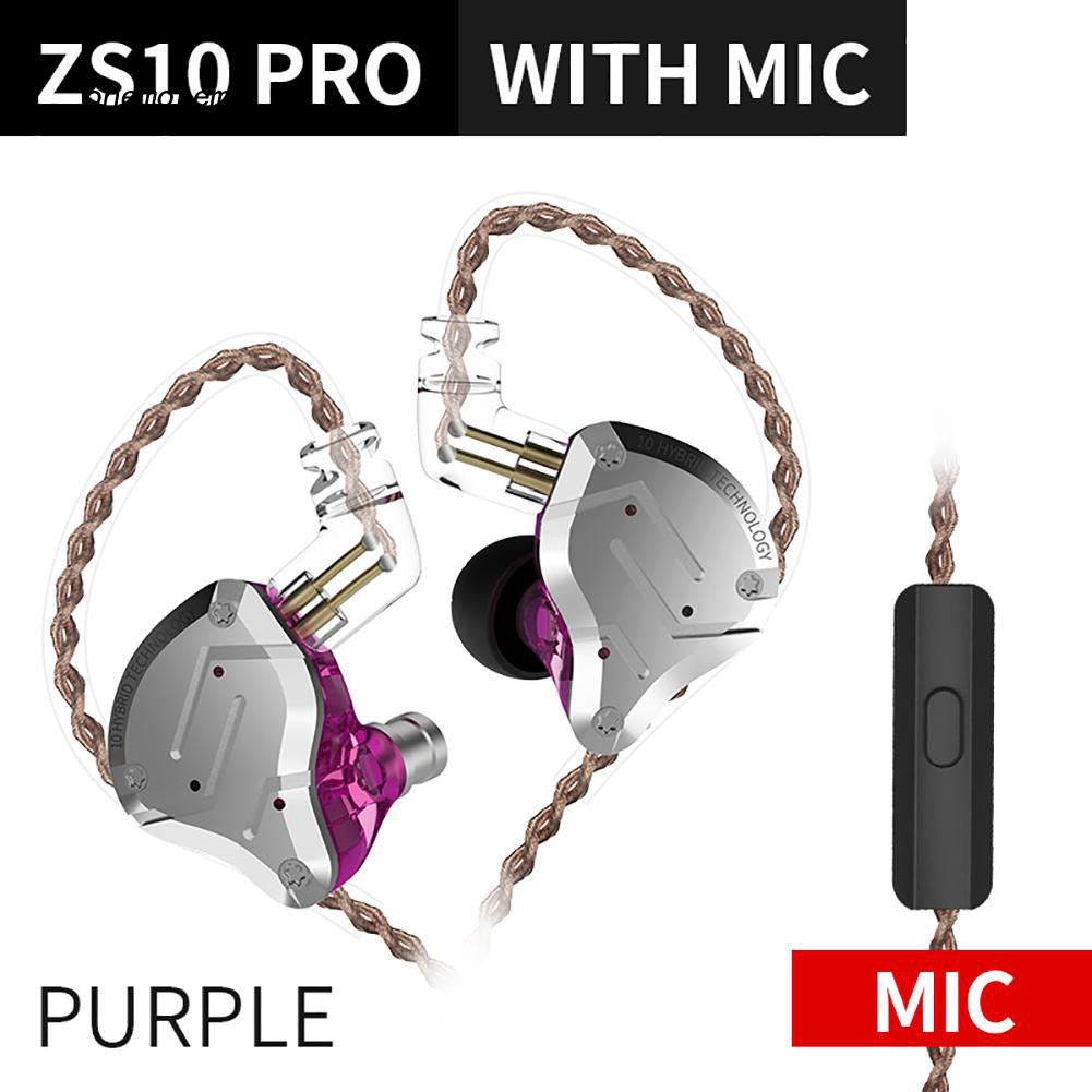 1 cặp tai nghe có dây in-ear để chơi game KZ-ZS10Pro