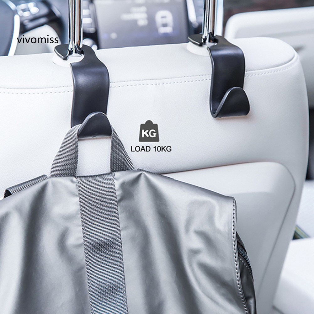 Bộ 2 móc nhựa treo đồ độc đáo cho xe hơi