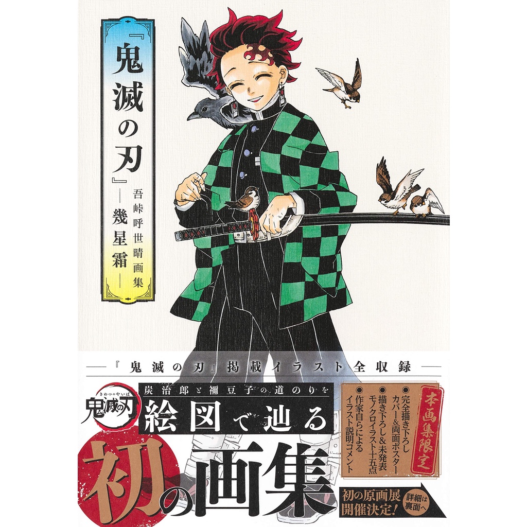 [ARTBOOK] Koyoharu Gotoge KIMETSU NO YAIBA Art Works: IKUSEISO