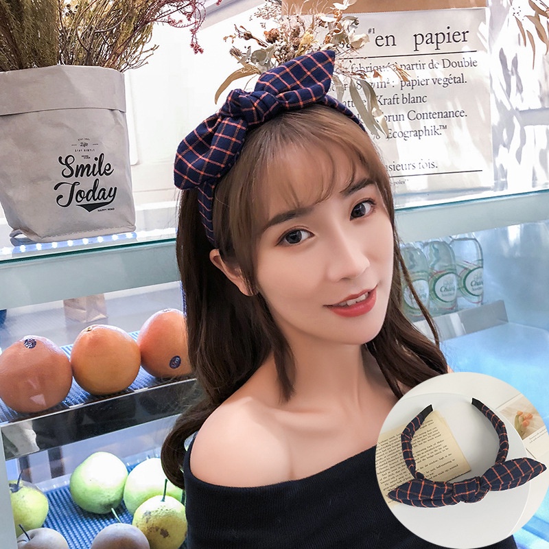 Cài tóc thắt nơ phong cách hàn quốc thời trang xinh xắn cho nữ