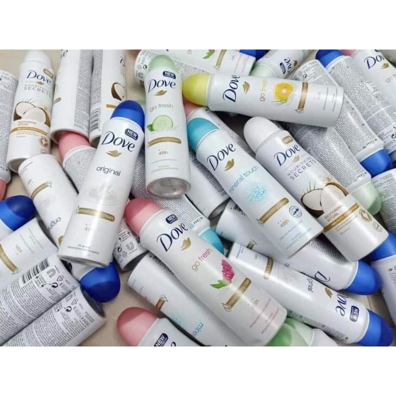 Xịt thơm khử mùi DOVE | Thế Giới Skin Care