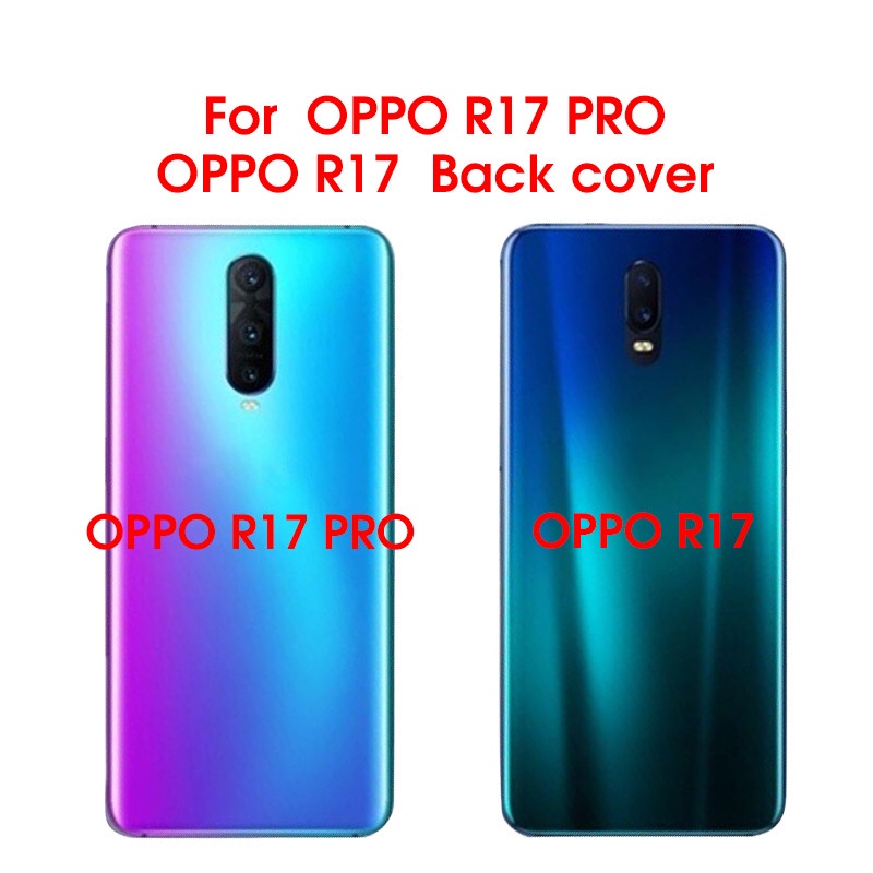 Lưng Ốp Điện Thoại Mặt Kính Thay Thế Chuyên Dụng Cho OPPO R17 R17 Pro R17 R17Pro