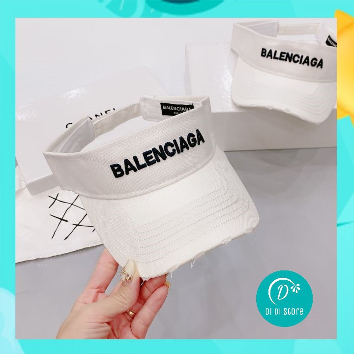 ✔️3 MÀU CÓ SẴN✔️Mũ lưỡi trai nửa đầu/Mũ hở chóp Balenciaga kiểu dáng thể thao, năng động, CÁ TÍNH