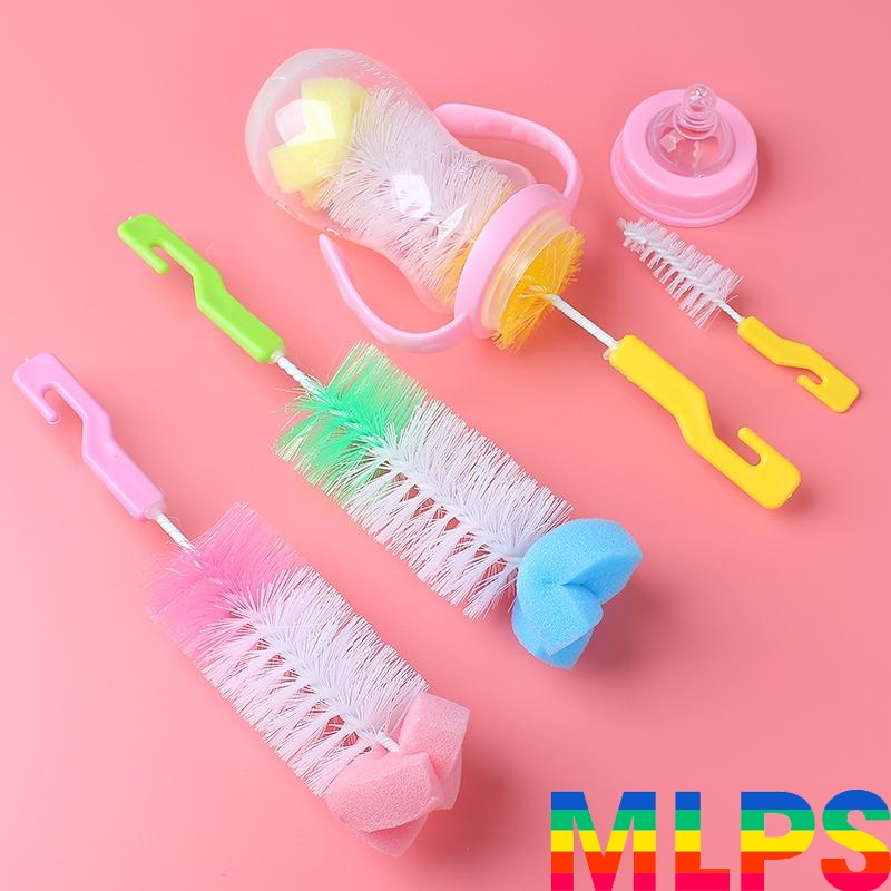 Cọ bình sữa 2 MÓN đa năng vệ sinh bình và núm ti