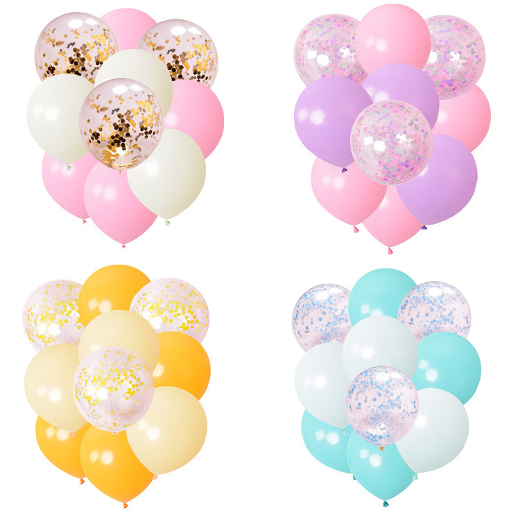 Bộ 10 bóng bay Macaron trang trí bữa tiệc
