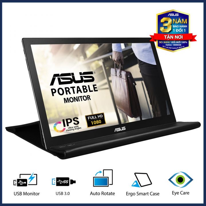 Màn Hình Di Động ASUS MB169BR+ 15.6'' Full HD (1920x1080) IPS Nhỏ Gọn