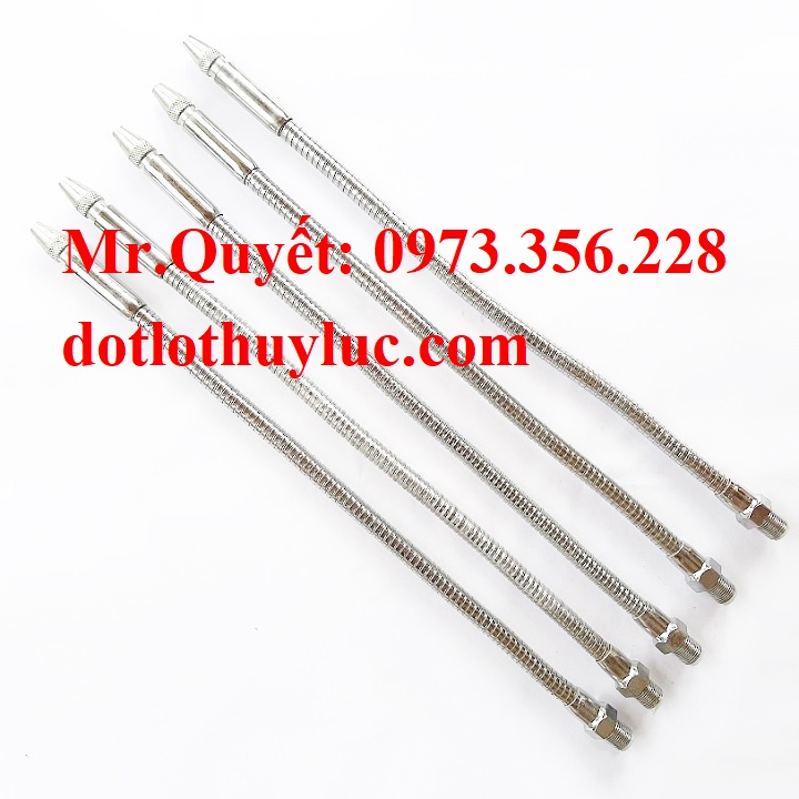 Vòi tưới nguội kim loại ren ngoài 12mm, ống phun nước làm mát bằng kim loại ren ngoài 1/4 inch