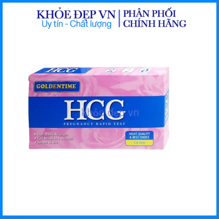 Que thử thai HCG nhanh chóng , tiện lợi, chính xác 1 que