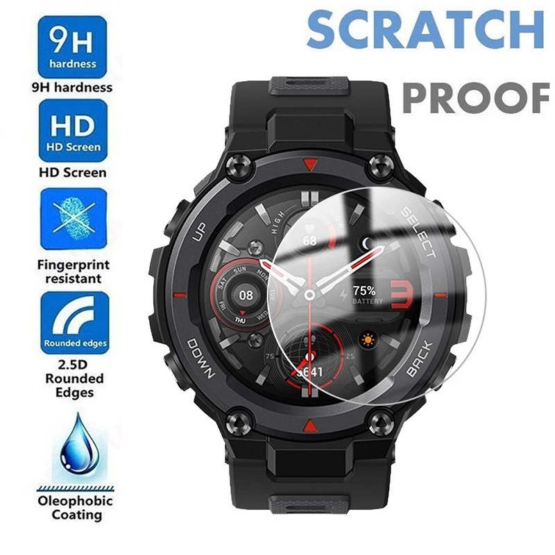 Miếng Dán Bảo Vệ Mặt Đồng Hồ Thông Minh Amazfit T Rex Pro