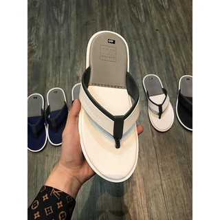 DÉP KẸP NAM HUGO BOSS 2 MÀU TRẮNG XÁM