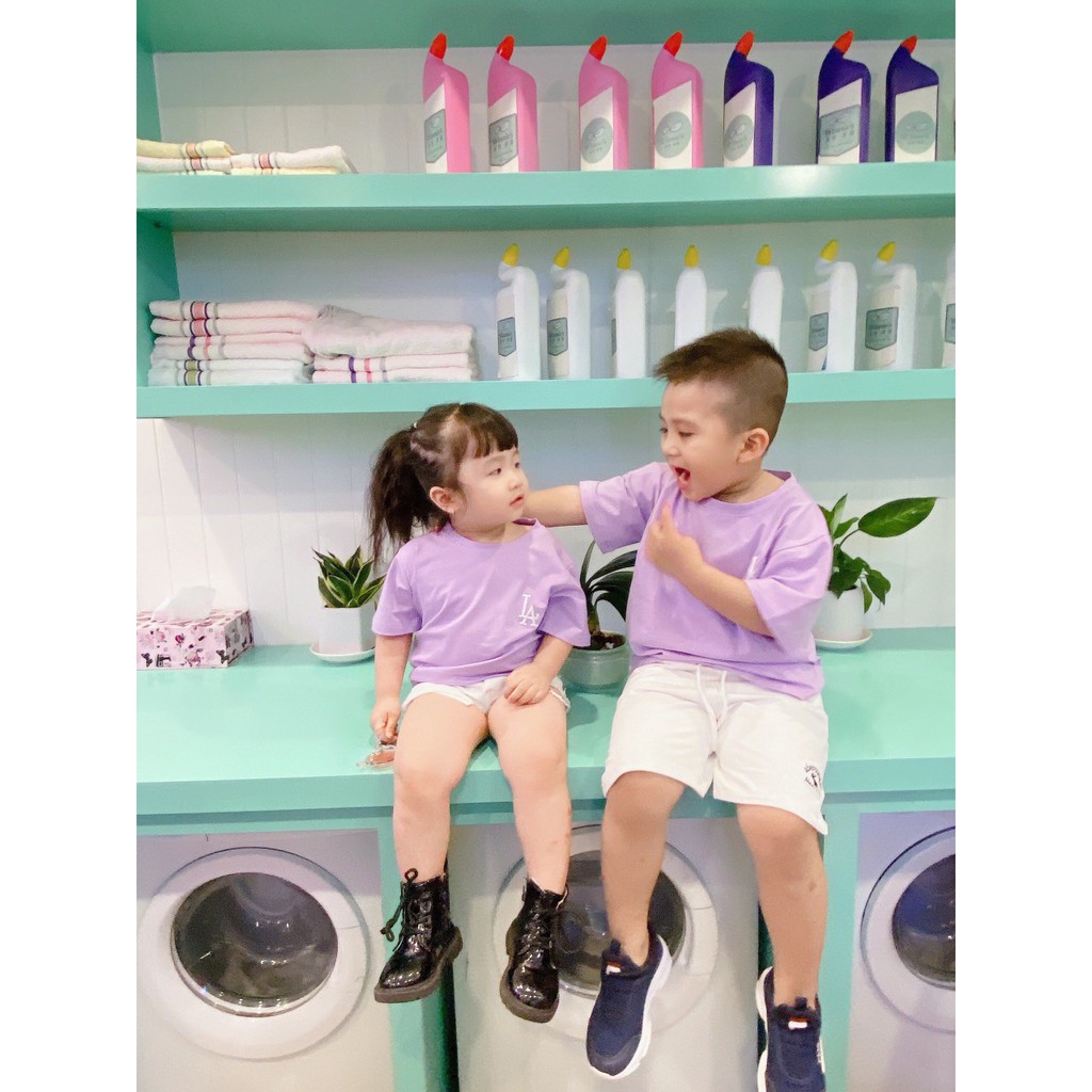 (HÀNG XUẤT XỊN) Áo kid 4 màu ( Đen-Xanh-Trắng-Tím)  HÀNG MỚI VỀ. Chất cotton 4 chiều hàng chính phẩm thấm hút mồ hôi