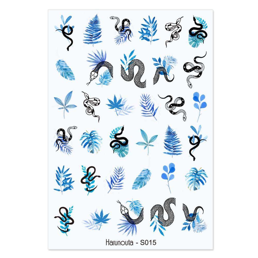 OCEANMAP Miếng Dán Trang Trí Móng Tay 3D Hình Cô Gái Thời Trang DIY