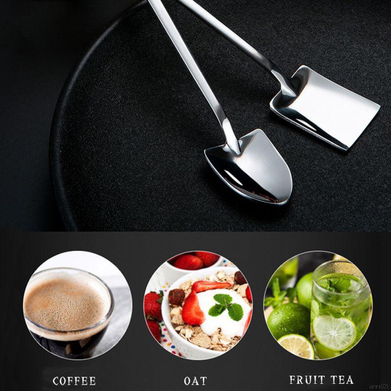 Muỗng cà phê hình xẻng bằng thép không gỉ 304