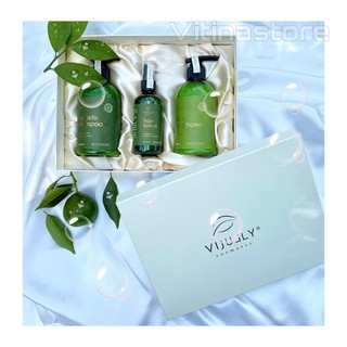 Tinh dầu bưởi Vijully cao cấp ♥️FREESHIP♥️ Kích mọc tóc, trị rụng tóc, tóc nhanh dài dày đen