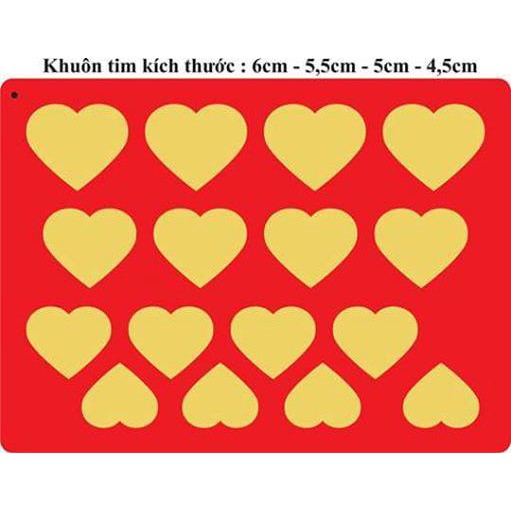 Khuôn tim 3 lớp đổ scl