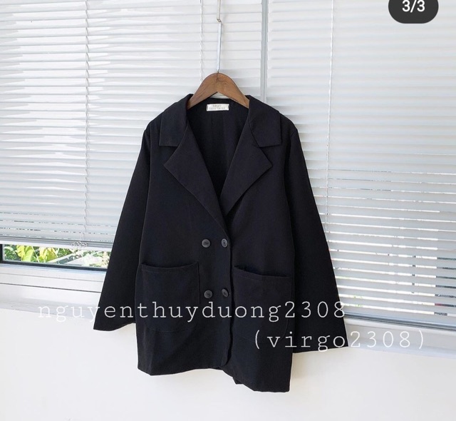 [Ảnh thật/Video]Áo Blazer 4 cúc loại 1 lớp/Áo vest nắp túi 1 lớp | BigBuy360 - bigbuy360.vn
