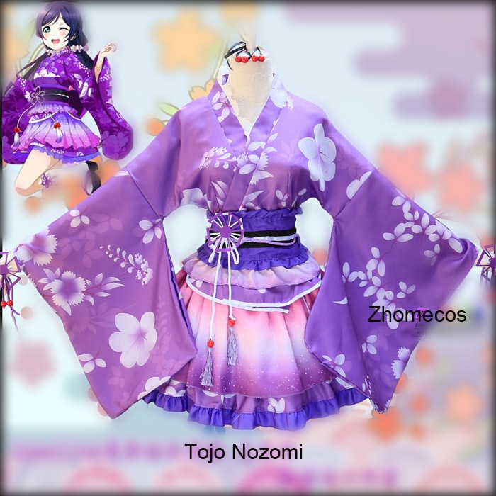 Trang phục Kimono hóa trang nhân vật hoạt hình Yazawa Nico cho nữ | BigBuy360 - bigbuy360.vn