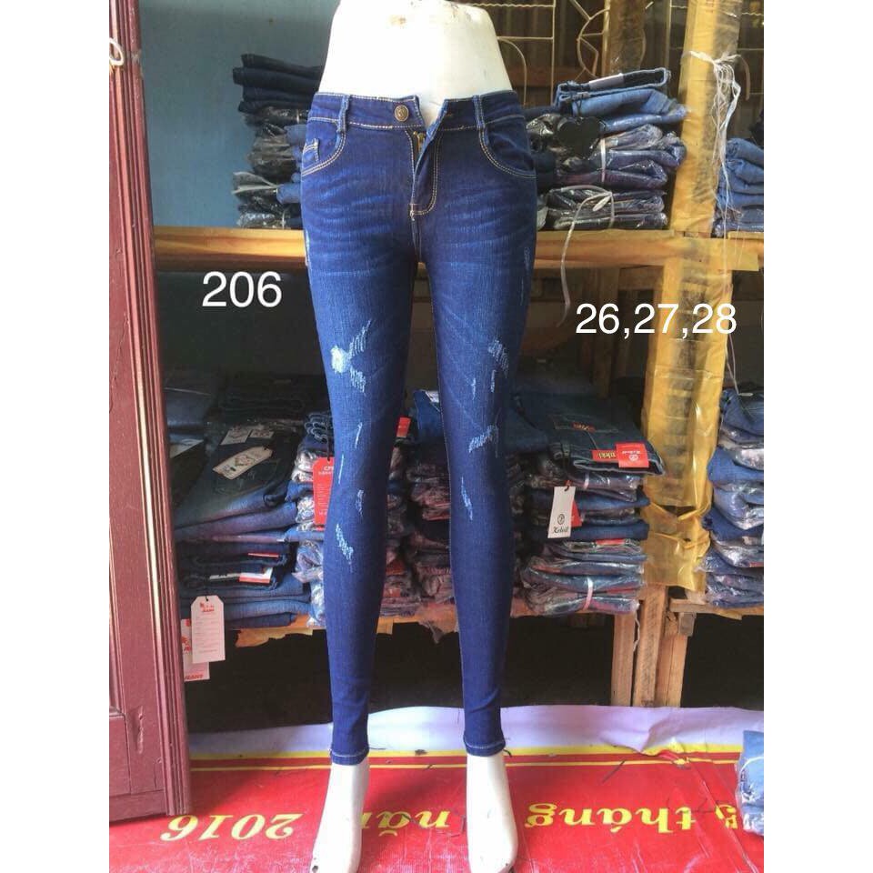 quần jean nữ lẻ size