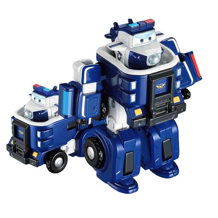 Super wings đội bay siêu đẳng đồ chơi trẻ em nhân vật Paul máy bay mini và robot cỡ nhỏ