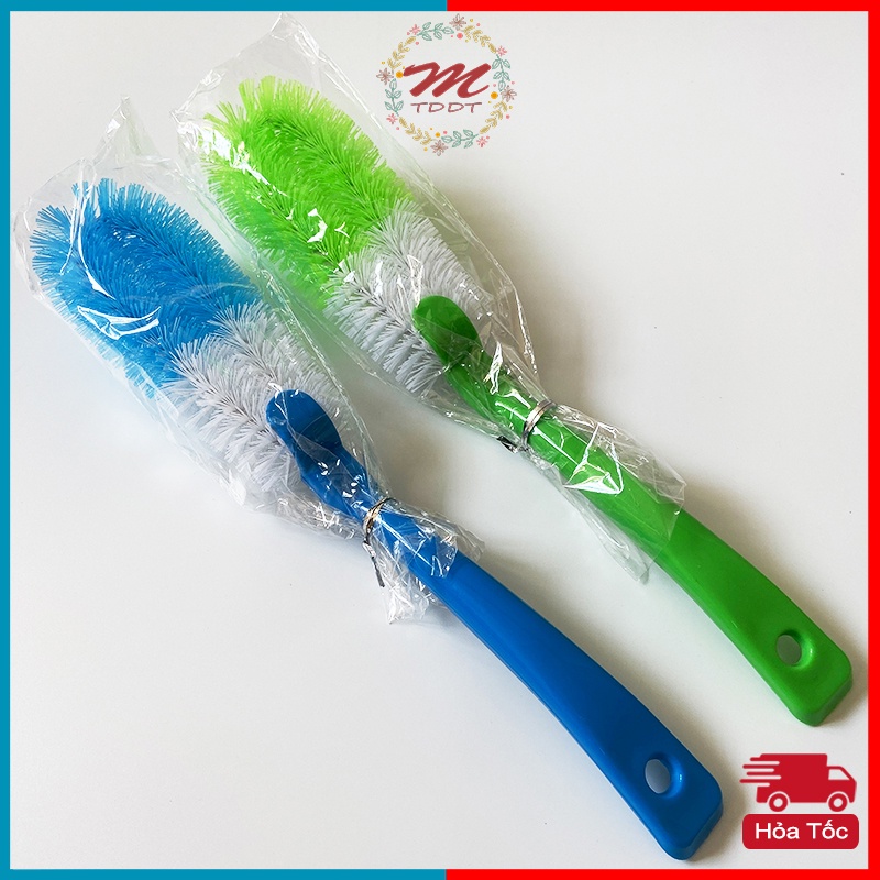 Cọ Rửa Ly, Bình Sữa Cán Dài Dễ Dàng Rửa Sâu Xuống Đáy - MTDDT
