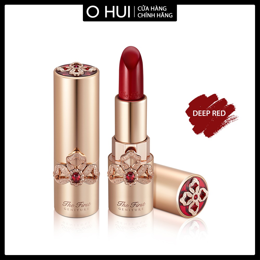 [Mã COSLUX25 giảm 150K] Son lì dưỡng ẩm ngăn lão hóa OHUI The First Geniture Lipstick 3.8g