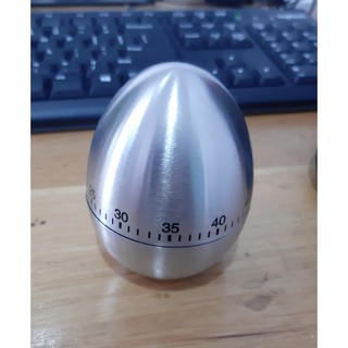 Đồng hồ hẹn giờ hình quả trứng (Vỏ inox)