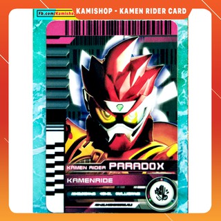 Paradox đỏ - Thẻ Kamen Rider - KamiShop - Kamen Rider Card