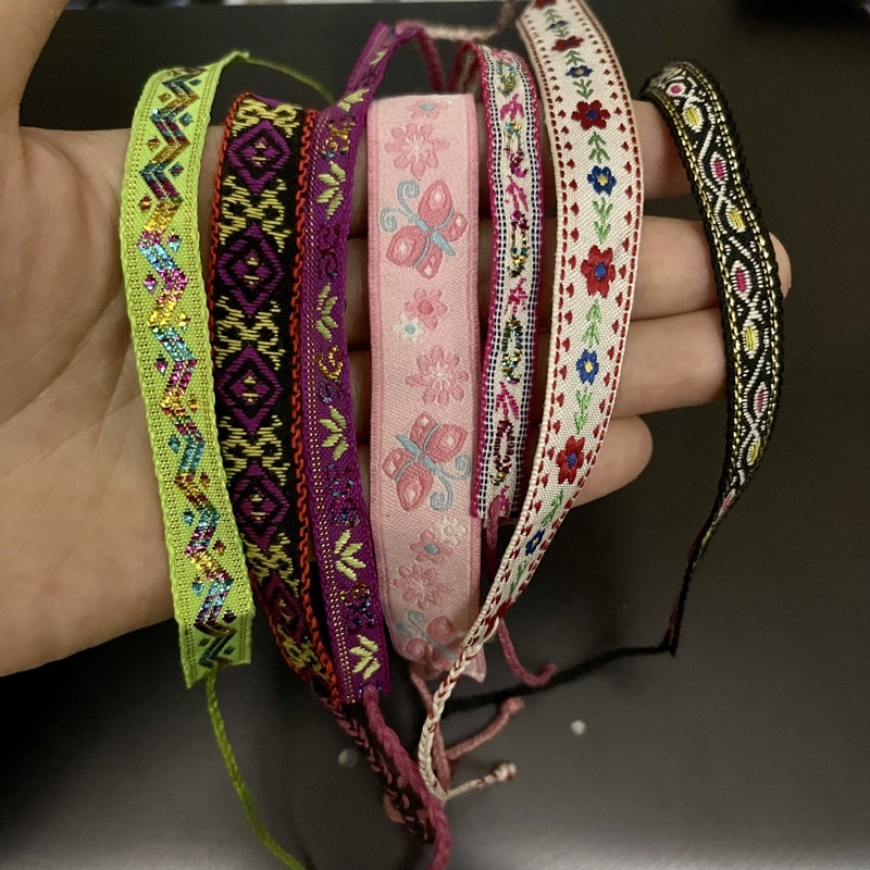 Vòng Tay/ Vòng Chân Thổ Cẩm D.ân Tộc Sapa Vintage Phong Cách Boho