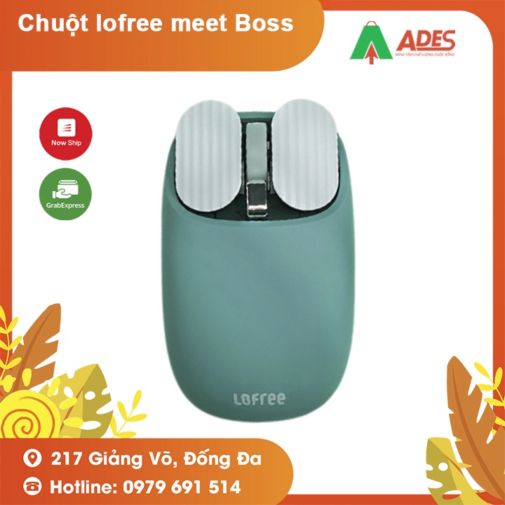 Chuột Bluetooth Lofree meet Boss - Màu sắc trẻ trung bắt mắt - Bảo hành chính hãng 12 tháng