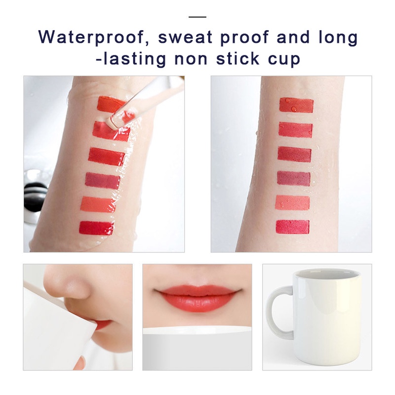 ANNIES Son môi lì giữ ẩm không không phai không dính ly phong cách Châu Âu và Hoa Kỳ